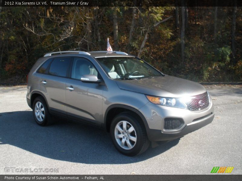 Titanium Silver / Gray 2012 Kia Sorento LX V6
