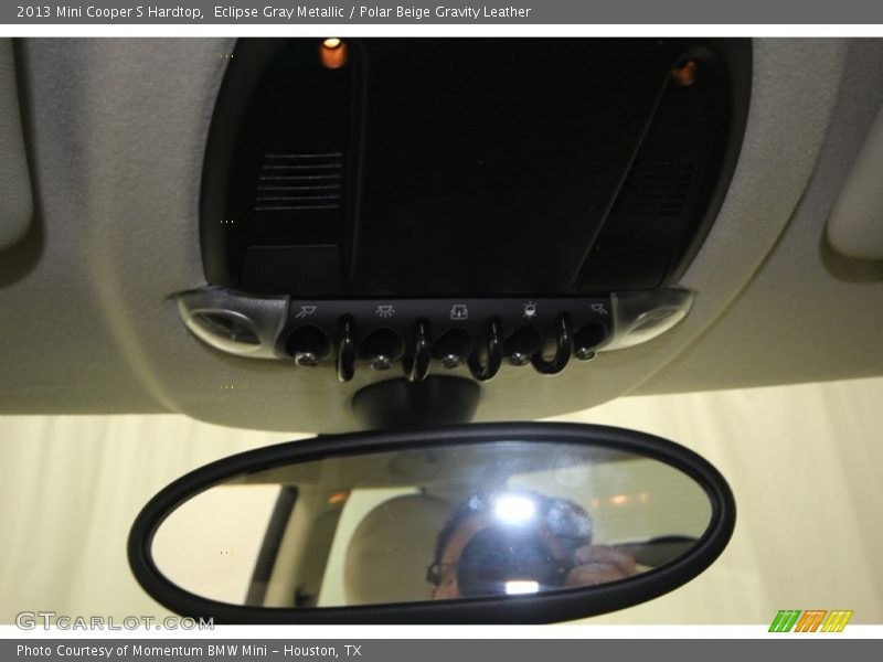 Eclipse Gray Metallic / Polar Beige Gravity Leather 2013 Mini Cooper S Hardtop