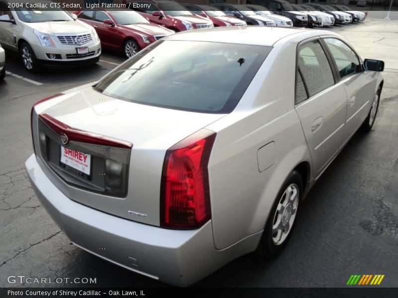 Light Platinum / Ebony 2004 Cadillac CTS Sedan