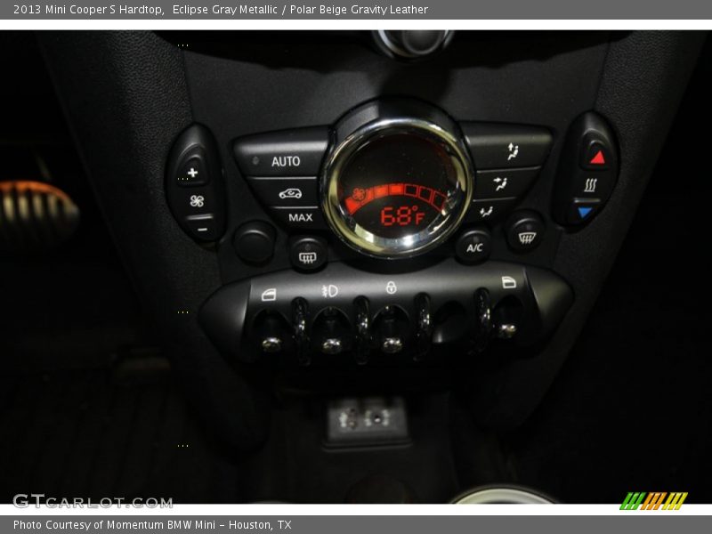 Eclipse Gray Metallic / Polar Beige Gravity Leather 2013 Mini Cooper S Hardtop
