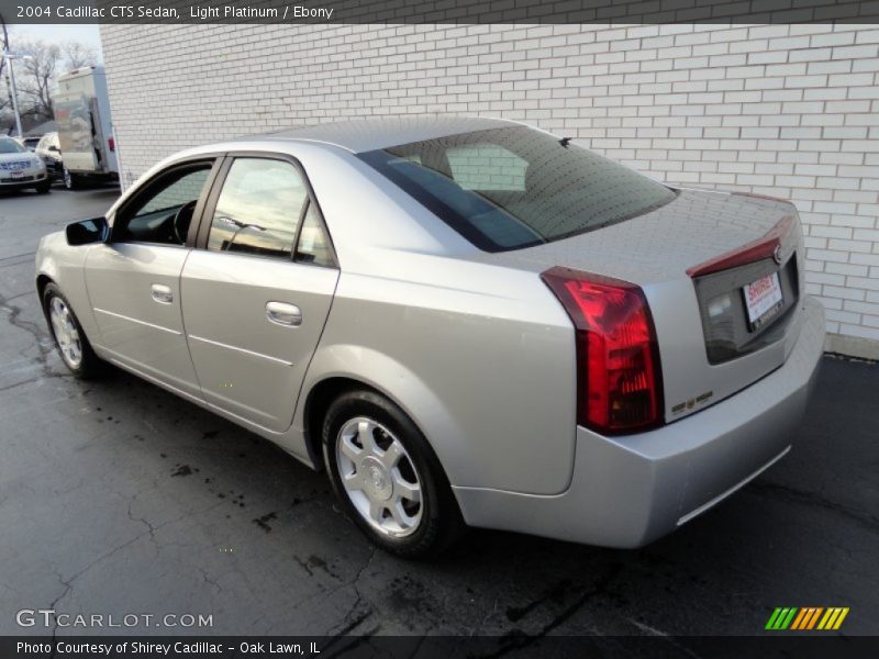 Light Platinum / Ebony 2004 Cadillac CTS Sedan