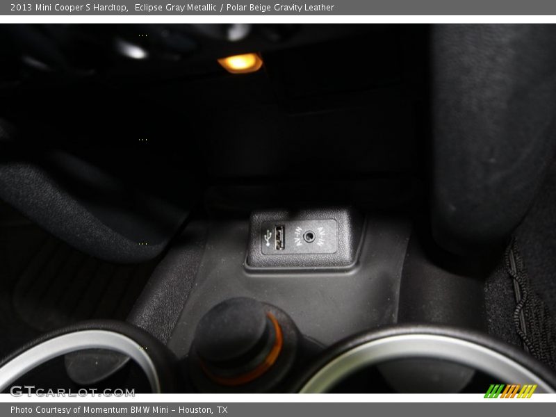 Eclipse Gray Metallic / Polar Beige Gravity Leather 2013 Mini Cooper S Hardtop