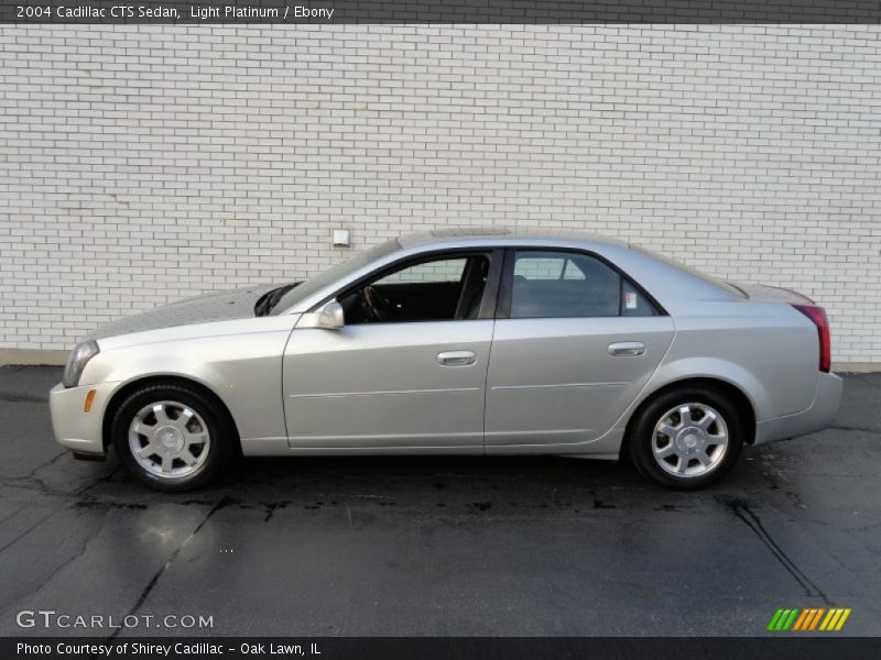 Light Platinum / Ebony 2004 Cadillac CTS Sedan