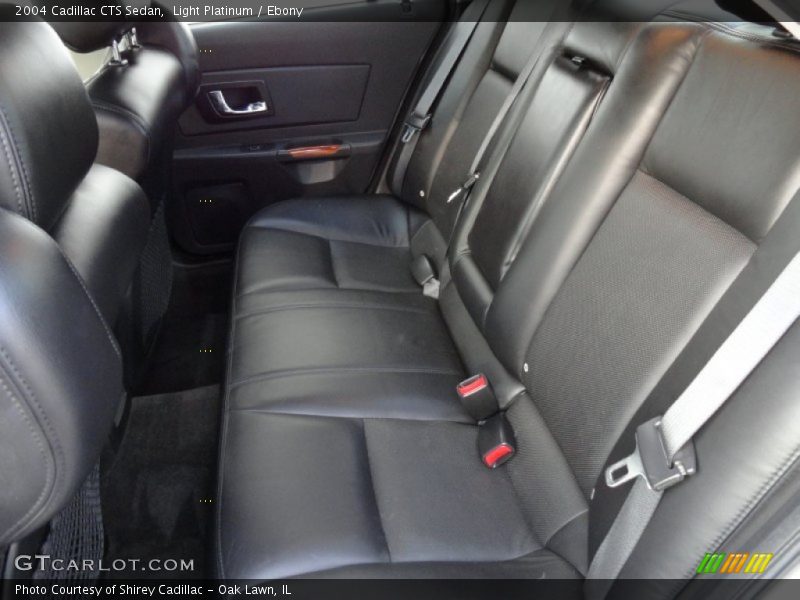 Light Platinum / Ebony 2004 Cadillac CTS Sedan