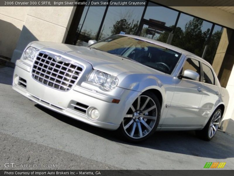 Bright Silver Metallic / Dark Slate Gray/Light Graystone 2006 Chrysler 300 C SRT8