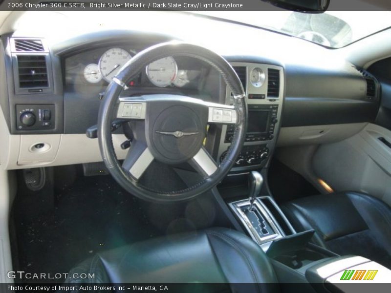 Bright Silver Metallic / Dark Slate Gray/Light Graystone 2006 Chrysler 300 C SRT8