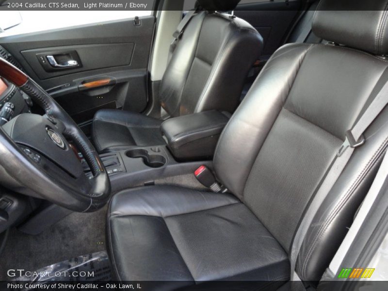 Light Platinum / Ebony 2004 Cadillac CTS Sedan