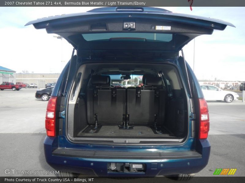 Bermuda Blue Metallic / Light Titanium/Ebony 2007 Chevrolet Tahoe Z71 4x4