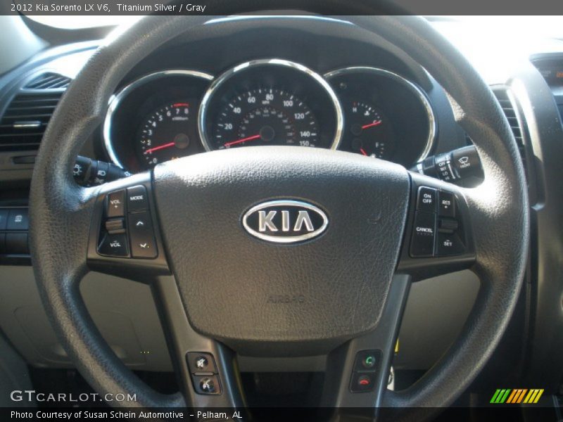 Titanium Silver / Gray 2012 Kia Sorento LX V6