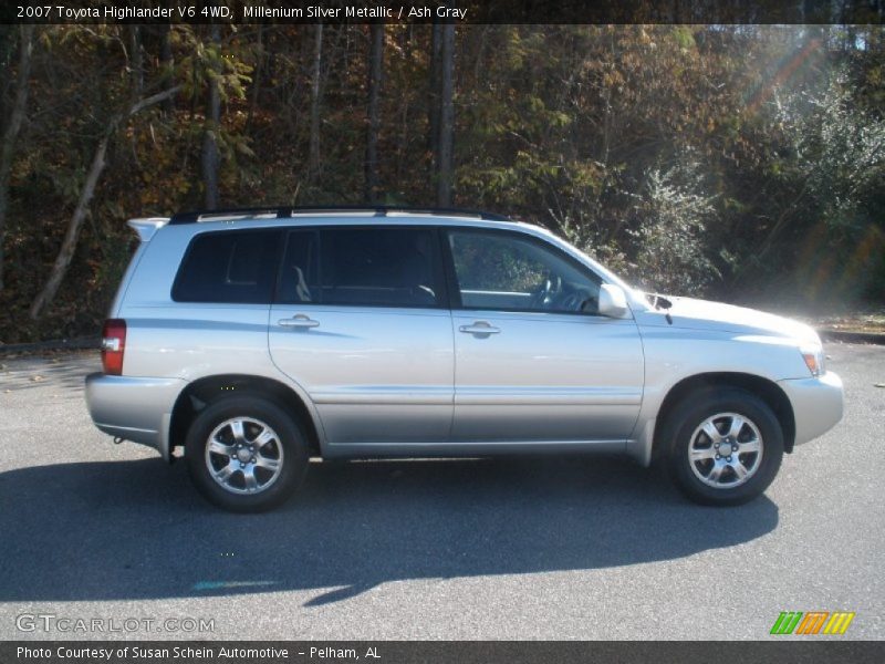 Millenium Silver Metallic / Ash Gray 2007 Toyota Highlander V6 4WD