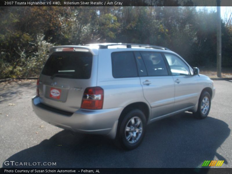 Millenium Silver Metallic / Ash Gray 2007 Toyota Highlander V6 4WD