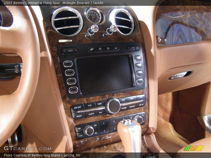 Midnight Emerald / Saddle 2007 Bentley Continental Flying Spur