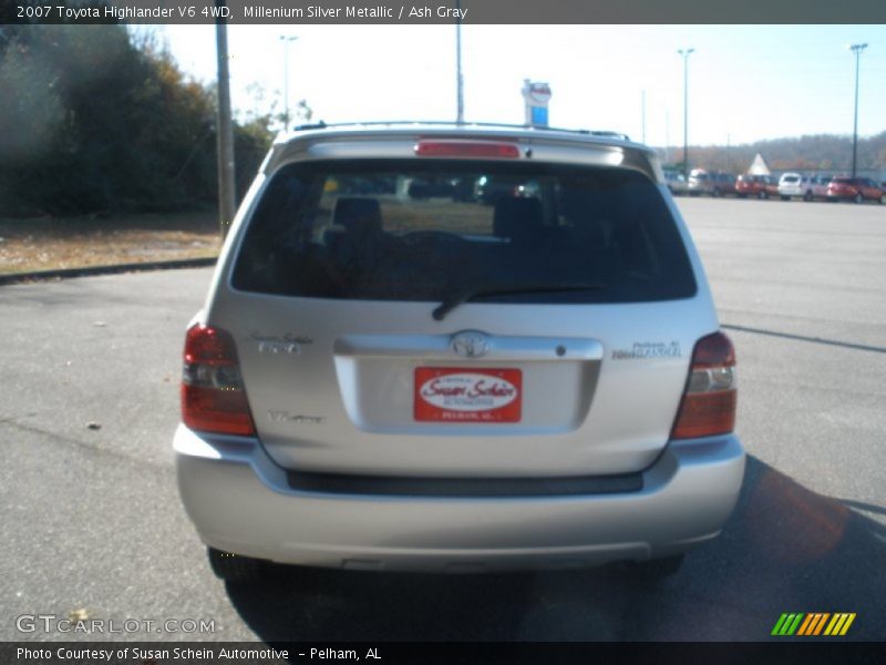 Millenium Silver Metallic / Ash Gray 2007 Toyota Highlander V6 4WD