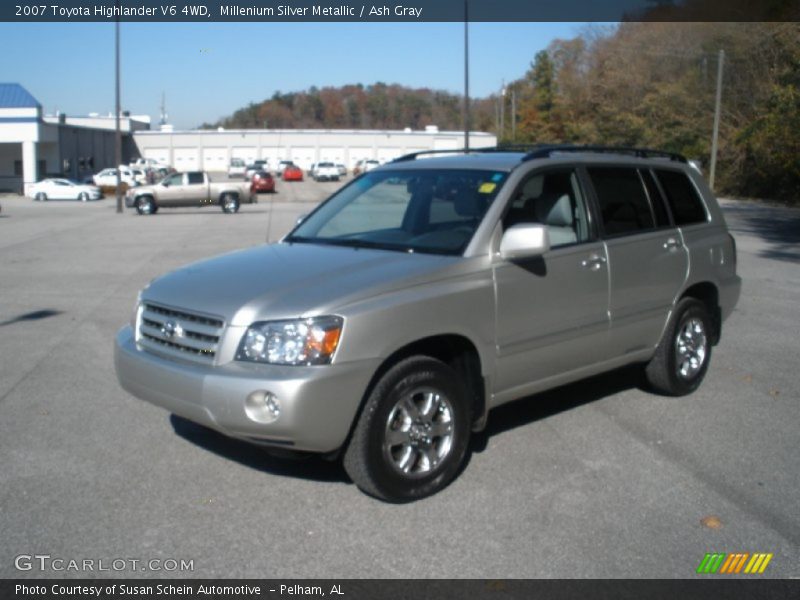 Millenium Silver Metallic / Ash Gray 2007 Toyota Highlander V6 4WD