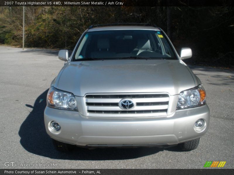 Millenium Silver Metallic / Ash Gray 2007 Toyota Highlander V6 4WD