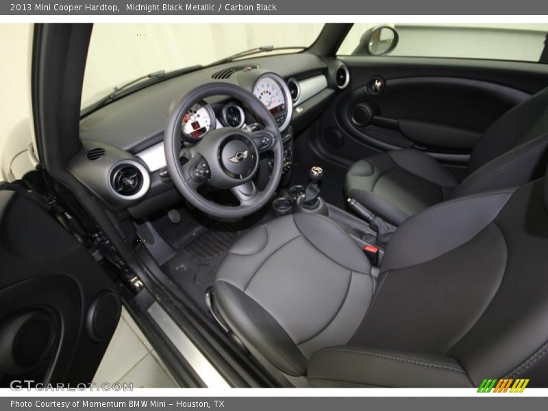 Midnight Black Metallic / Carbon Black 2013 Mini Cooper Hardtop