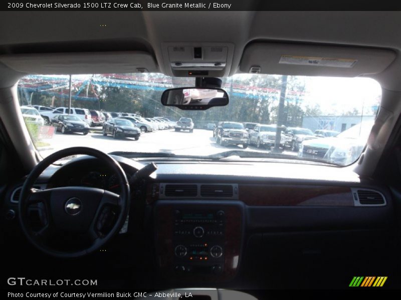 Blue Granite Metallic / Ebony 2009 Chevrolet Silverado 1500 LTZ Crew Cab