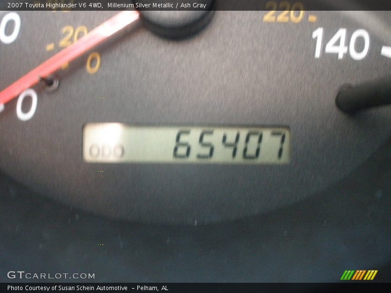 Millenium Silver Metallic / Ash Gray 2007 Toyota Highlander V6 4WD