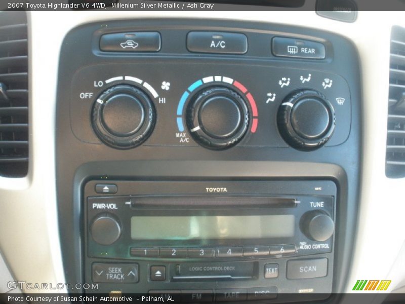 Millenium Silver Metallic / Ash Gray 2007 Toyota Highlander V6 4WD