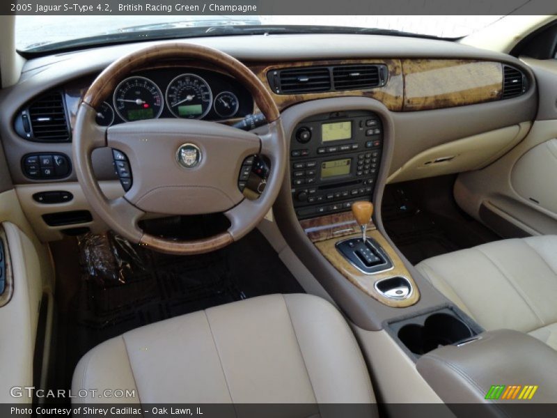 Champagne Interior - 2005 S-Type 4.2 