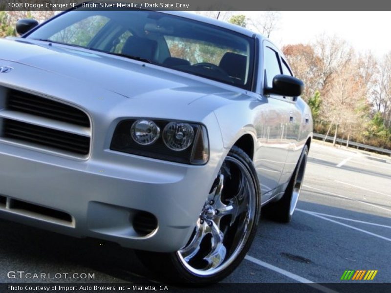 Bright Silver Metallic / Dark Slate Gray 2008 Dodge Charger SE