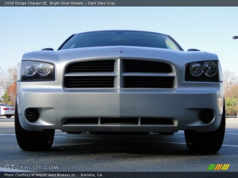 Bright Silver Metallic / Dark Slate Gray 2008 Dodge Charger SE