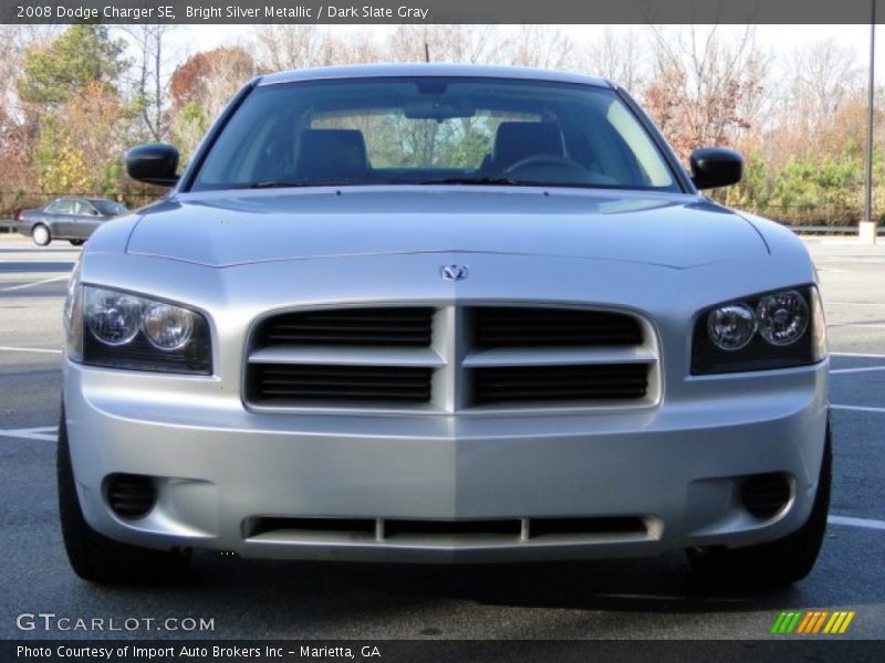 Bright Silver Metallic / Dark Slate Gray 2008 Dodge Charger SE