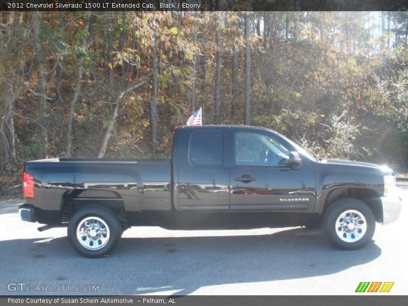 Black / Ebony 2012 Chevrolet Silverado 1500 LT Extended Cab