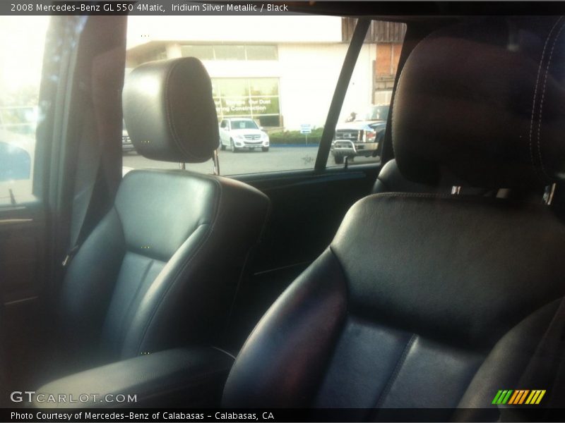 Iridium Silver Metallic / Black 2008 Mercedes-Benz GL 550 4Matic
