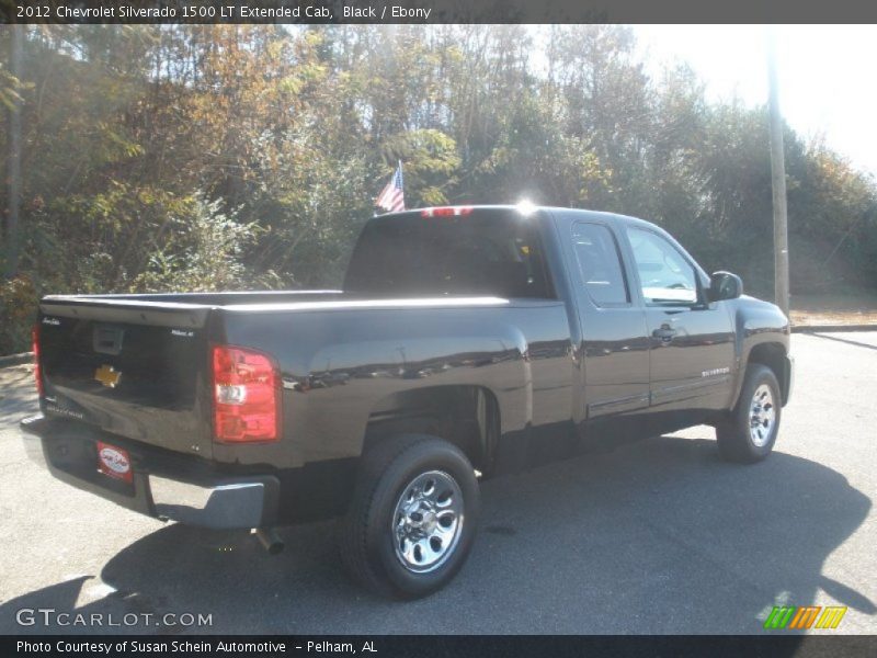 Black / Ebony 2012 Chevrolet Silverado 1500 LT Extended Cab
