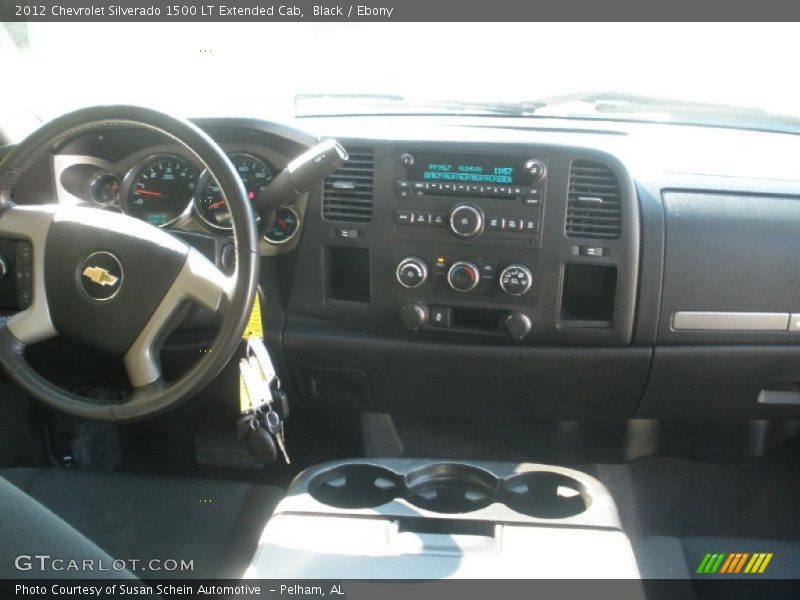 Black / Ebony 2012 Chevrolet Silverado 1500 LT Extended Cab