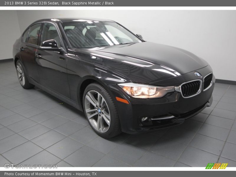 Black Sapphire Metallic / Black 2013 BMW 3 Series 328i Sedan