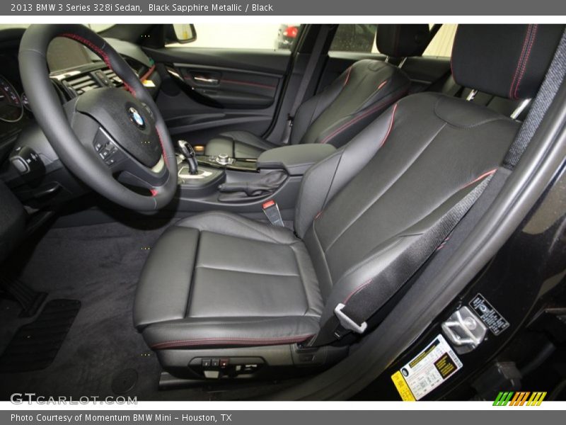 Black Sapphire Metallic / Black 2013 BMW 3 Series 328i Sedan