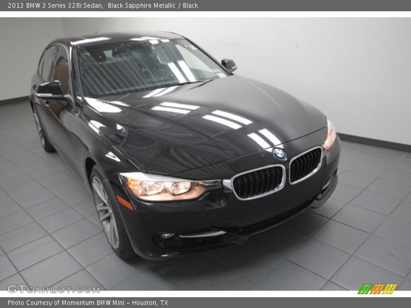 Black Sapphire Metallic / Black 2013 BMW 3 Series 328i Sedan