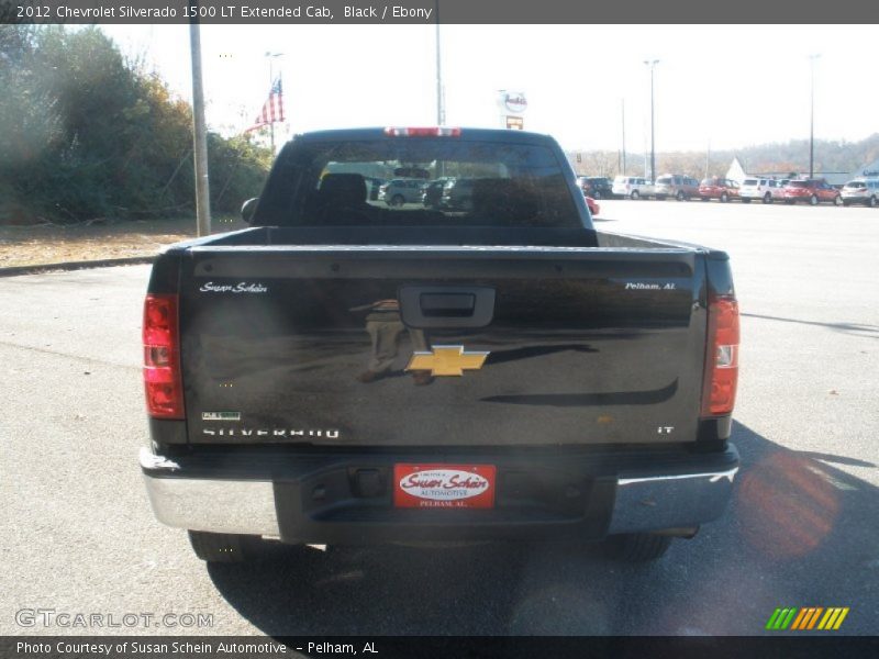 Black / Ebony 2012 Chevrolet Silverado 1500 LT Extended Cab