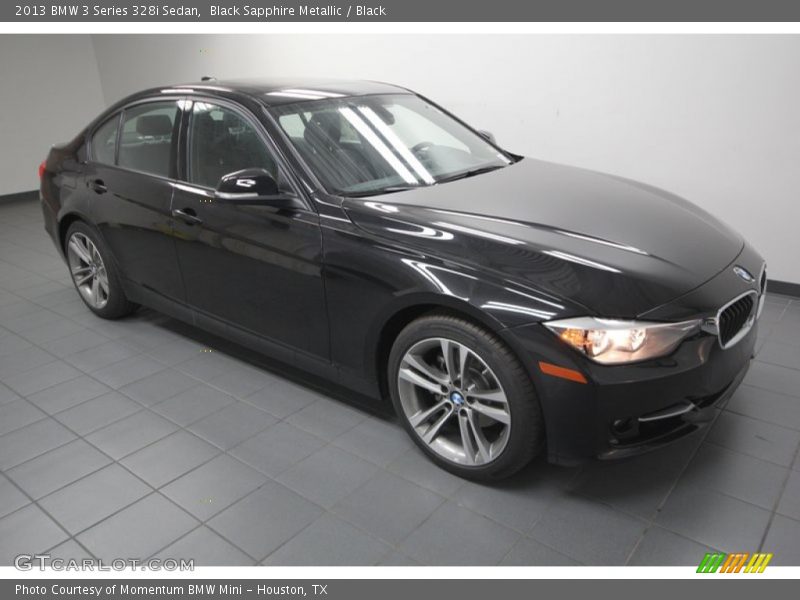 Black Sapphire Metallic / Black 2013 BMW 3 Series 328i Sedan