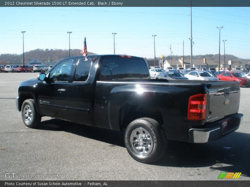 Black / Ebony 2012 Chevrolet Silverado 1500 LT Extended Cab