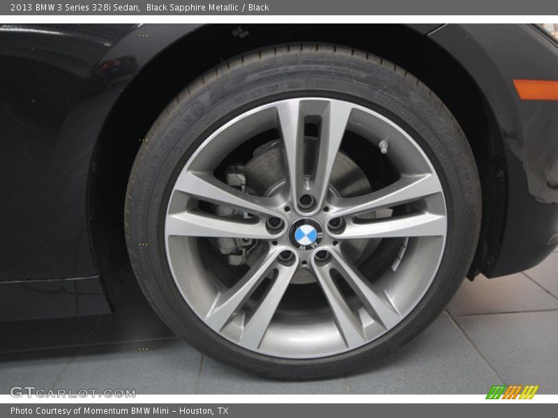Black Sapphire Metallic / Black 2013 BMW 3 Series 328i Sedan