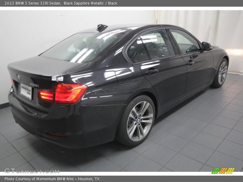 Black Sapphire Metallic / Black 2013 BMW 3 Series 328i Sedan