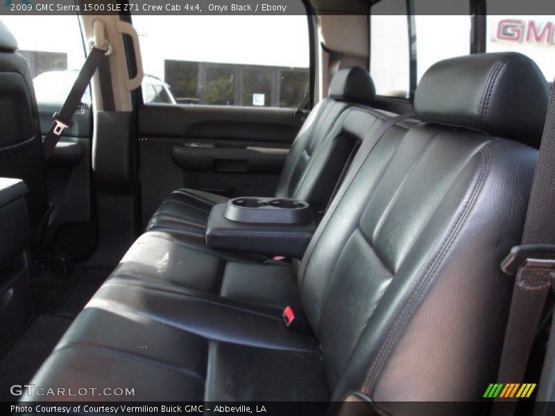 Onyx Black / Ebony 2009 GMC Sierra 1500 SLE Z71 Crew Cab 4x4