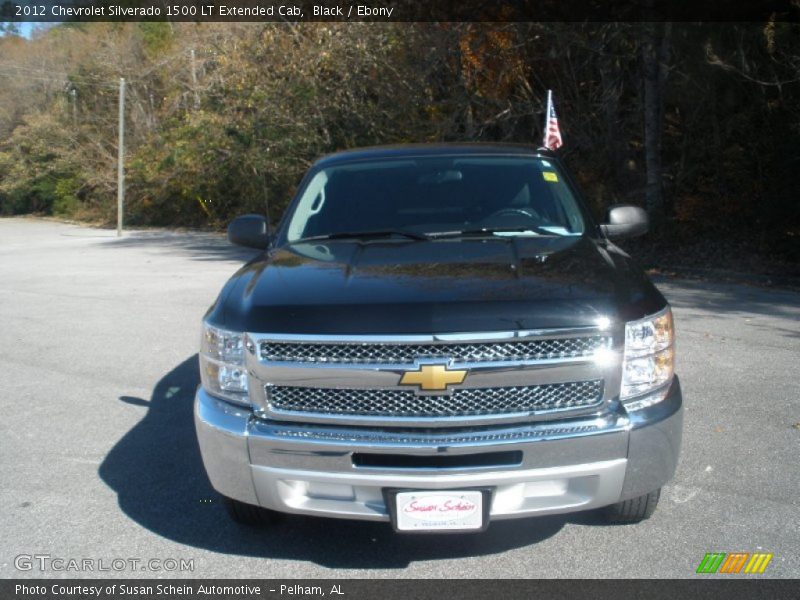 Black / Ebony 2012 Chevrolet Silverado 1500 LT Extended Cab