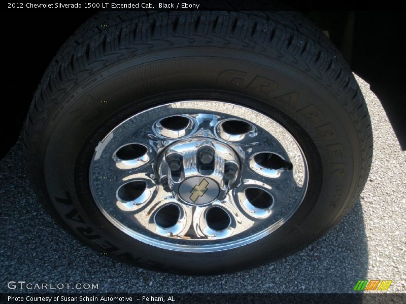 Black / Ebony 2012 Chevrolet Silverado 1500 LT Extended Cab