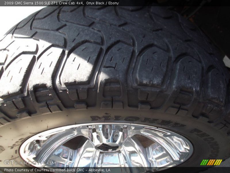Onyx Black / Ebony 2009 GMC Sierra 1500 SLE Z71 Crew Cab 4x4