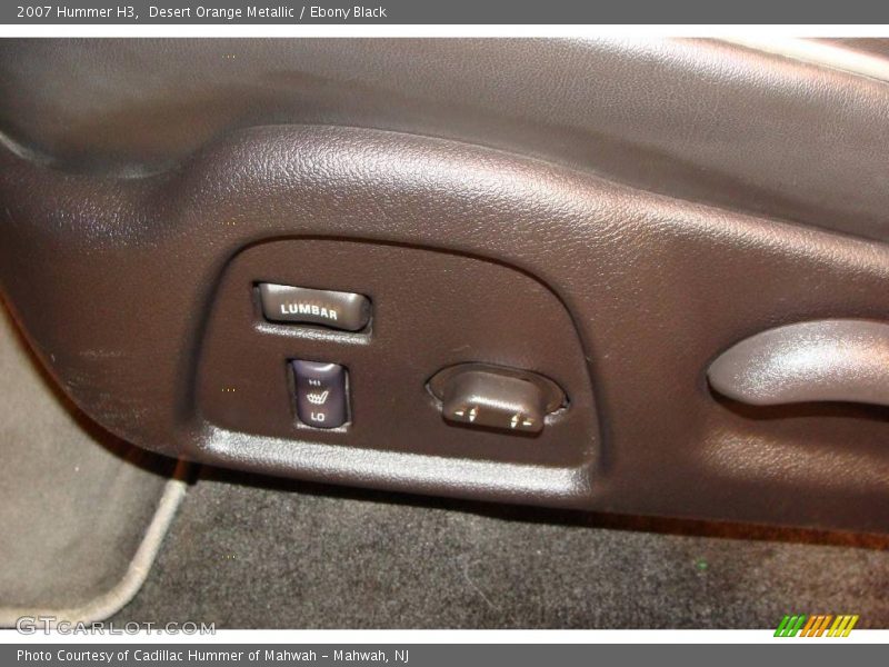 Desert Orange Metallic / Ebony Black 2007 Hummer H3