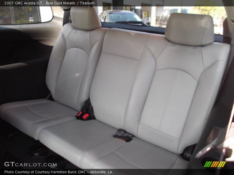 Blue Gold Metallic / Titanium 2007 GMC Acadia SLT