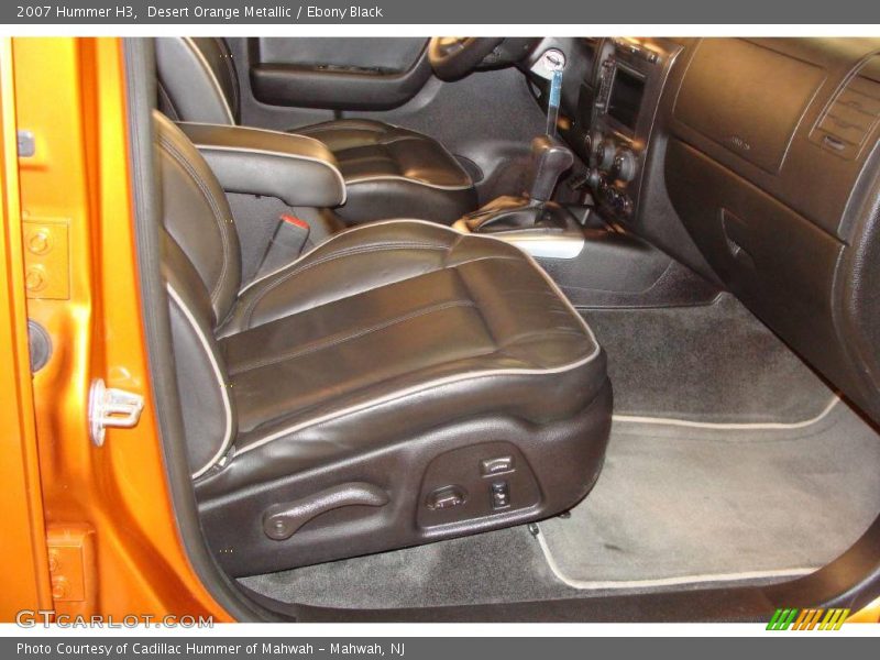 Desert Orange Metallic / Ebony Black 2007 Hummer H3