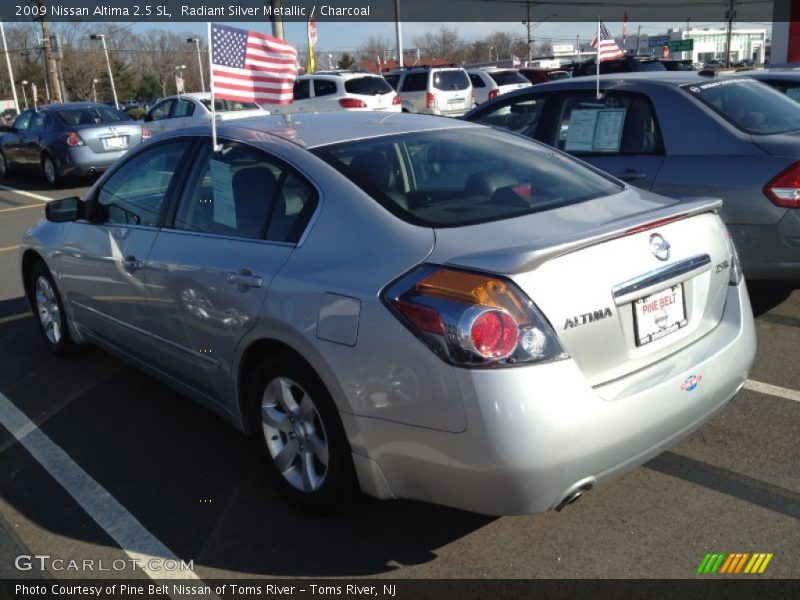 Radiant Silver Metallic / Charcoal 2009 Nissan Altima 2.5 SL