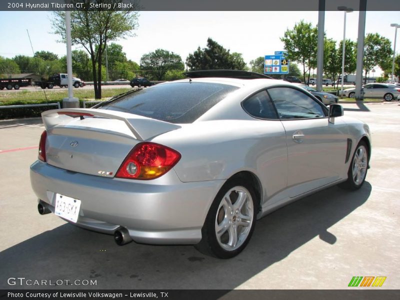 Sterling / Black 2004 Hyundai Tiburon GT