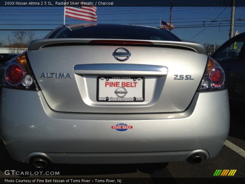 Radiant Silver Metallic / Charcoal 2009 Nissan Altima 2.5 SL