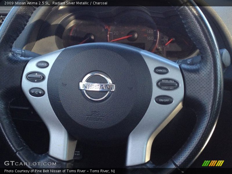 Radiant Silver Metallic / Charcoal 2009 Nissan Altima 2.5 SL